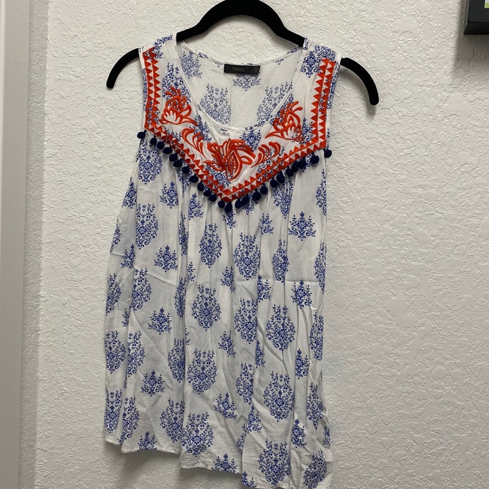 THML embroidered tank